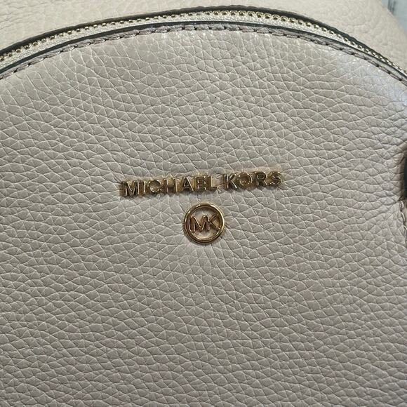 Michael Kors Brooklyn Medium Pebbled Leather Backpack - Picture 6 of 10